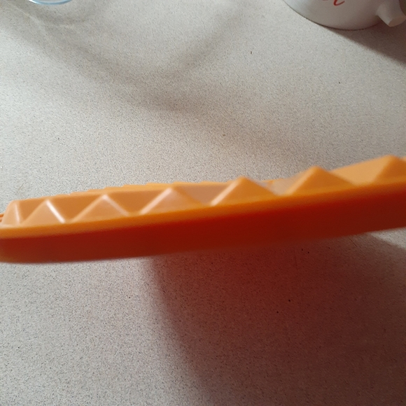 Vtg Tupperware Lid Seal #839 Orange for 7" Servalier® Bottom or Others - Picture 8 of 16